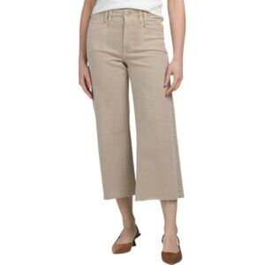 PAIGE Petite Anessa Raw Hem Jeans With Set In Pockets